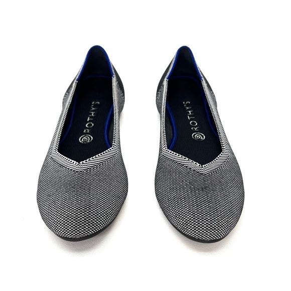 Rothy’s The Flat Birdseye Gray Women’s Shoe Size 10 Round Toe Shoes Recycled EUC - Picture 13 of 14